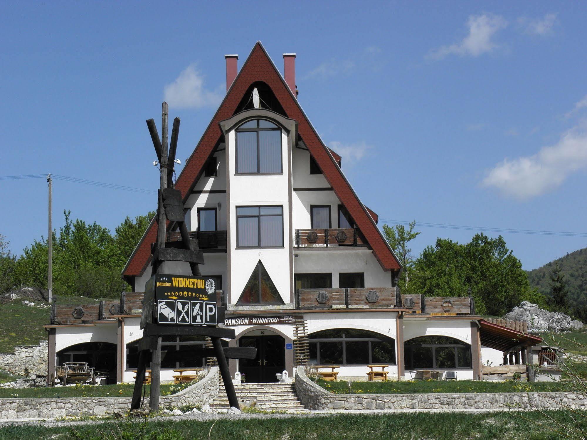 Pansion & Restoran Winnetou Plitvička Jezera Exterior foto